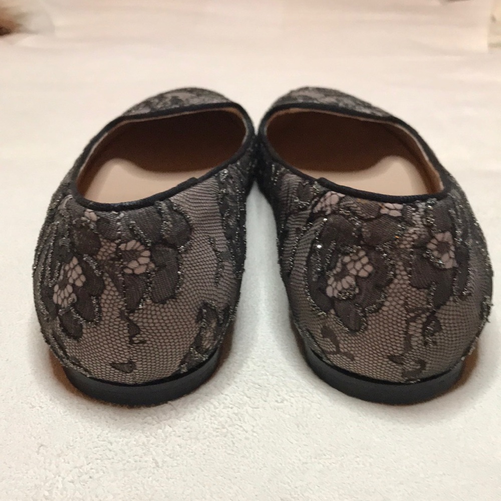 Valentino Garavani Caviar-Crystal Lace Smoking Slipper - Picture 4 of 15
